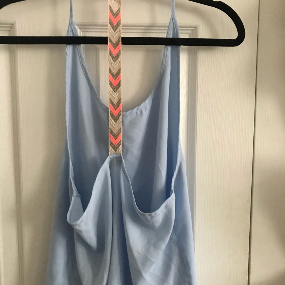 Tobi light blue tank top